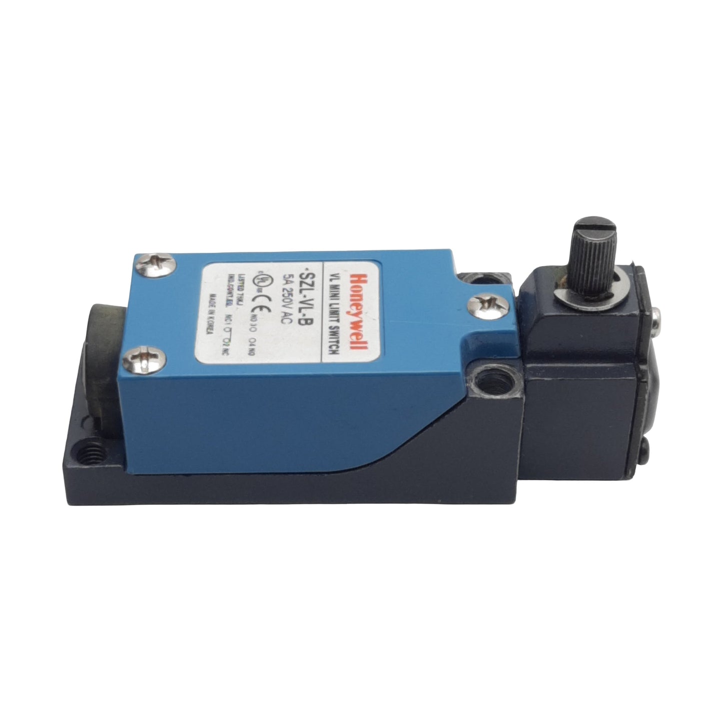 Used Honeywell SZL-VL-B Mini Limit Switch, SPDT 1NC/1NO, 5A 250VAC Max *w/out Roller*
