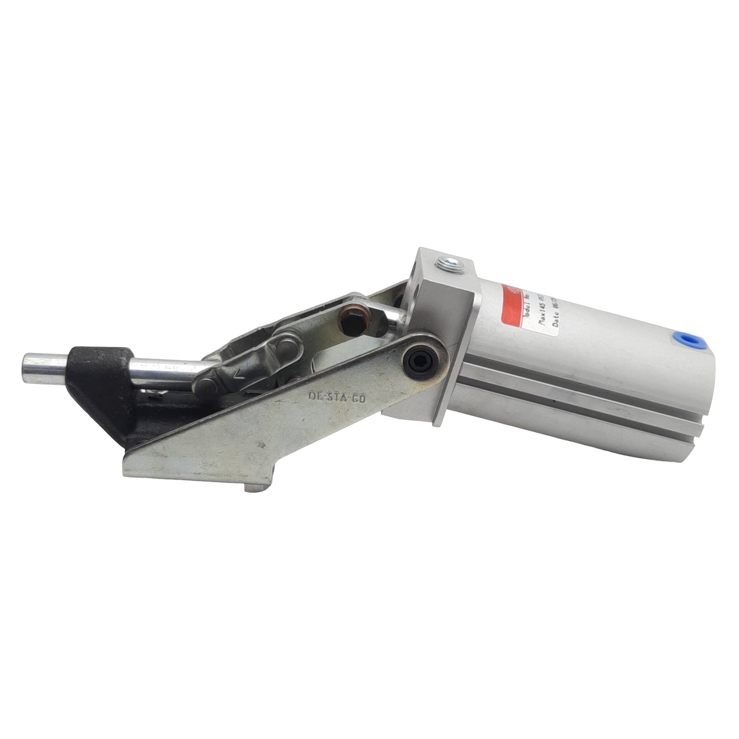 Used Destaco 803 Pneumatic Straight Action Clamp, ø1.26" Bore, 0.75" Travel, 1/8" NPT