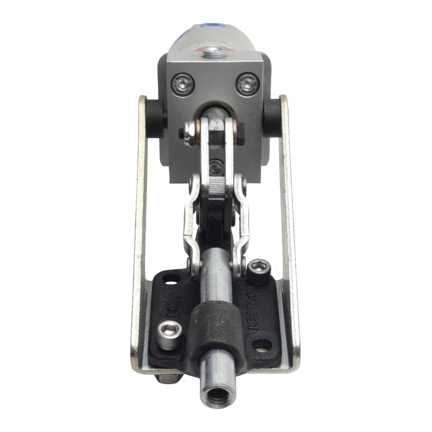 Used Destaco 803 Pneumatic Straight Action Clamp, ø1.26" Bore, 0.75" Travel, 1/8" NPT