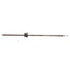 Used Linear Ball Screw w/ Block, ø12mm OD x 535mm Thread, 3mm Lead, 592mm Length
