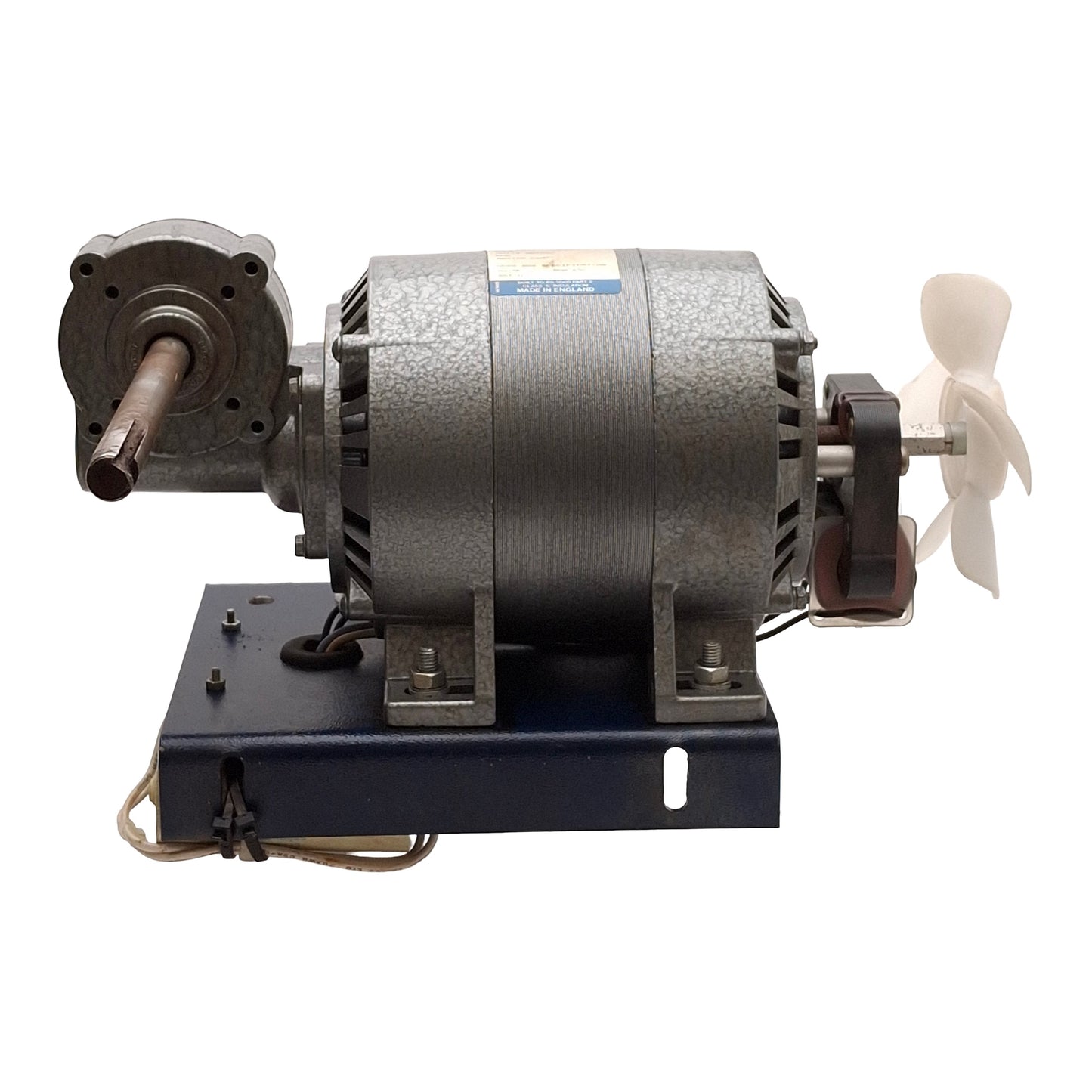 Used Parvalux REF SD 13M/514536/2G Gearmotor, 7:1, 450RPM, ø12mm Shaft, 110/120VAC