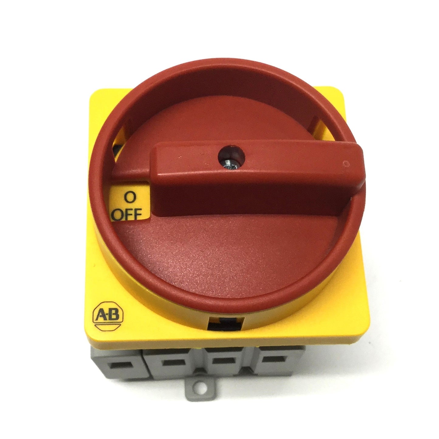 Used Allen Bradley 194E-E25-1753 Disconnect ON-OFF Switch 25A w/Handle & Earth Ground