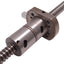 Used Hiwin Rolled Ball Screw Assembly, ø16mm x 685mm Thread, 5mm Lead, 780mm Length