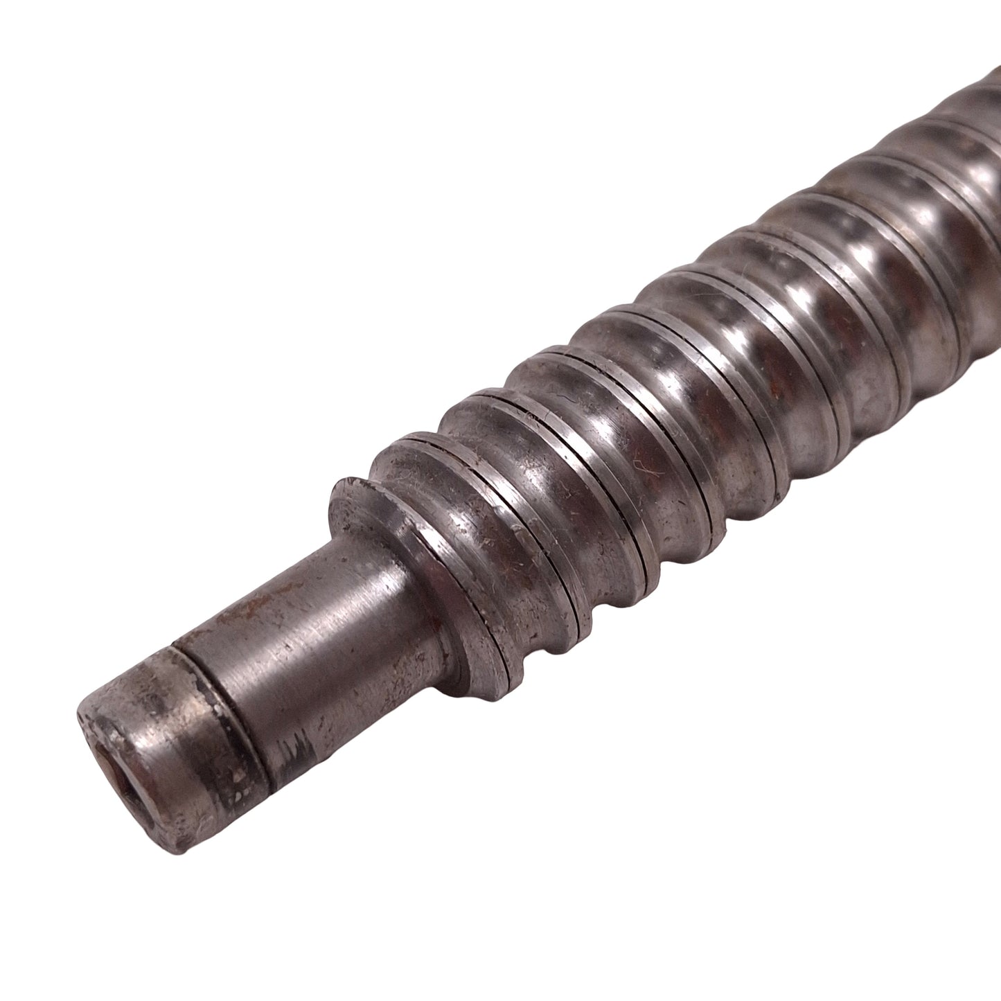 Used Hiwin Rolled Ball Screw Assembly, ø16mm x 685mm Thread, 5mm Lead, 780mm Length
