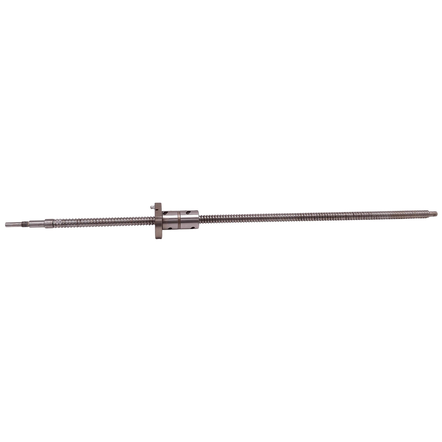 Used Hiwin Rolled Ball Screw Assembly, ø16mm x 685mm Thread, 5mm Lead, 780mm Length