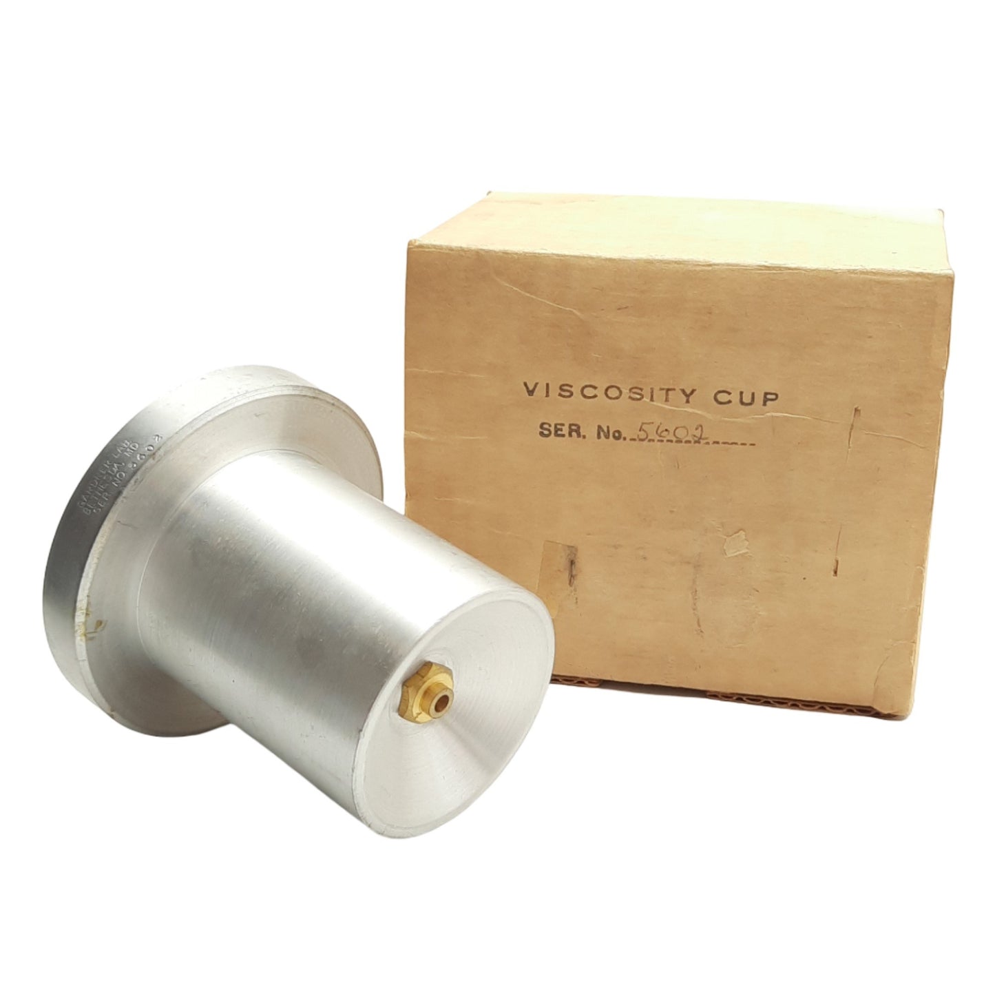 New – Open box Gardner Labs 0176 No.4 / #4 Viscosity Cup ø0.16in Orif, 70-370 Centistokes Range