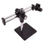 Used Microscope Boom Arm Stand w/ Head Adjustment, 15.5" Post, 10" x 10" Base
