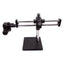 Used Microscope Boom Arm Stand w/ Head Adjustment, 15.5" Post, 10" x 10" Base
