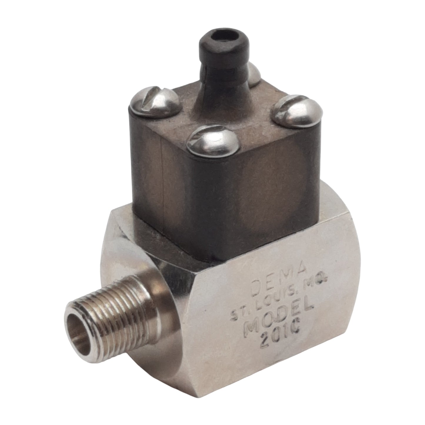 Used Dema 201C Injector Check Valve, 1/8in NPT Male/Female, ø4mm, 0.95-1.9gpm, 700psi