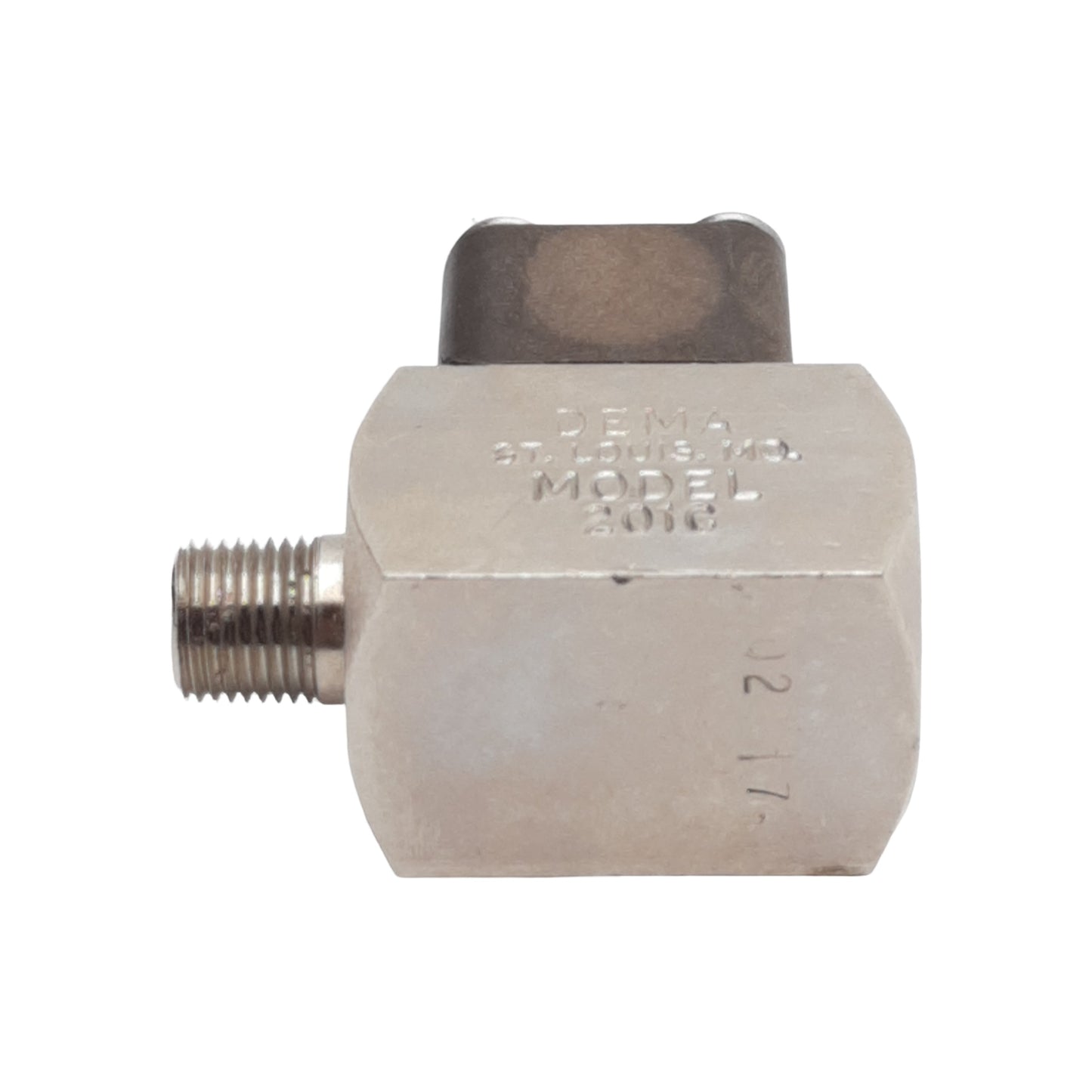 Used Dema 201C Injector Check Valve, 1/8in NPT Male/Female, ø4mm, 0.95-1.9gpm, 700psi