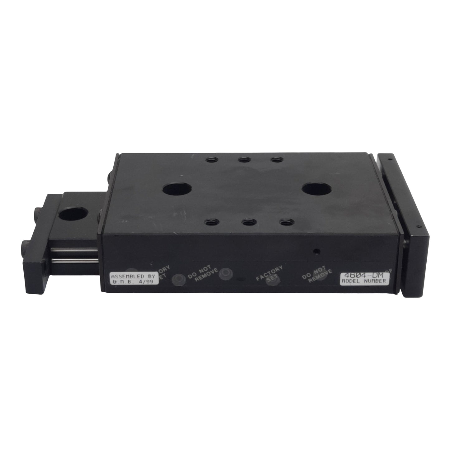 Used Parker 4604-DM Ball-Bearing Linear Positioning Stage, 1in Travel, 4in x 2.62in