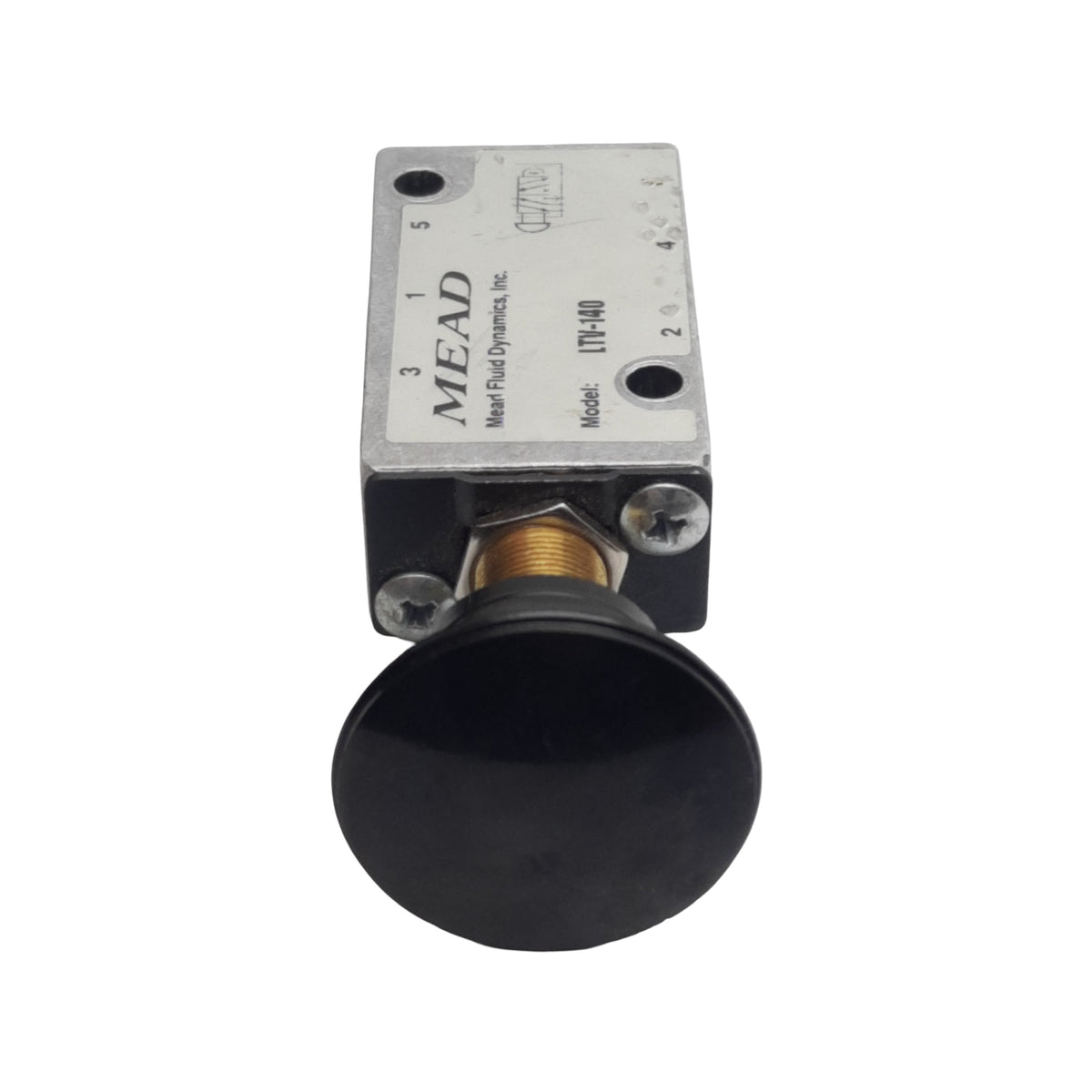 Used Mead LTV-140 Control Valve, 5/2-Way, 1/8in NPT Female, 25-100psi, 0.24Cv Flow