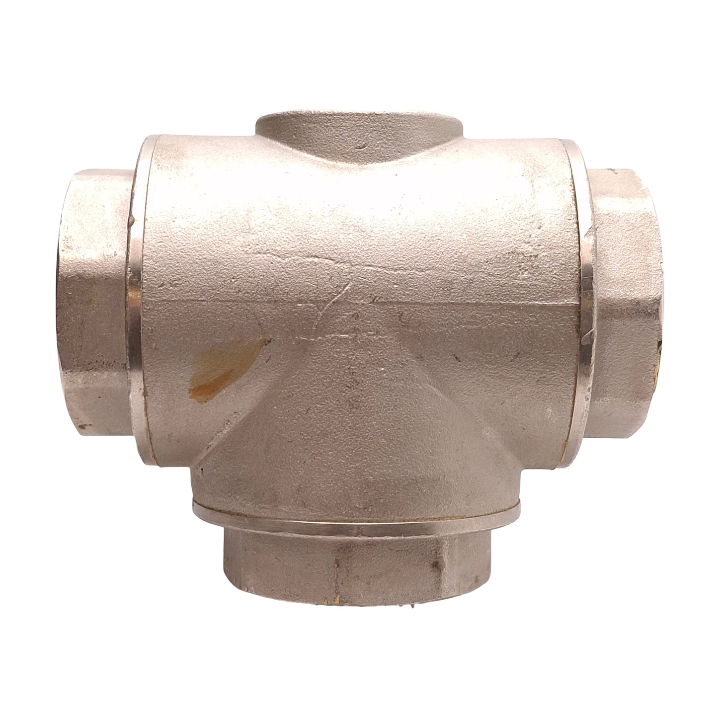 Used Burkert AP03DA0BH2BIS Pneumatic Rotary Actuator Valve 3-Port 2-Position 2½" NPT