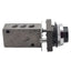 Used Mead LTV-EH-B Pneumatic Switch Valve, 5/2-Way, 1/8in NPT, 0.24Cv, 40µm, 125psi