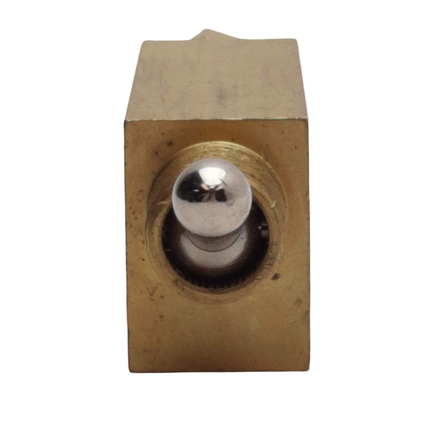 Used Clippard M-MJTV-3 3-Way Toggle Valve 1/8NPT Ports, 15/32-32 Thread Mount