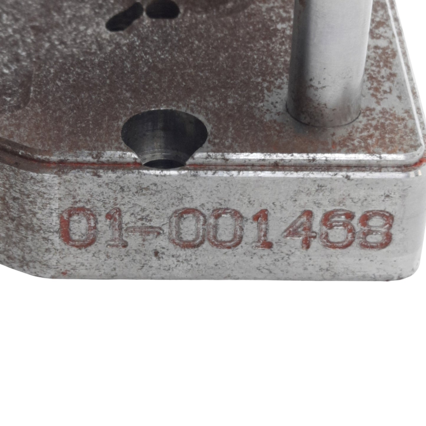 Used Janesville Tool Mfg 01-001468 Shoe Die Set, Two Post & Two Shoe, 3.5in x 2.87in