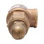 Used Safety LVP Valve Model L3 Bronze Pressure Relief Valve, -0.45kg/cm², 1-1/2in NPT