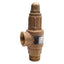 Used Safety LVP Valve Model L3 Bronze Pressure Relief Valve, -0.45kg/cm², 1-1/2in NPT