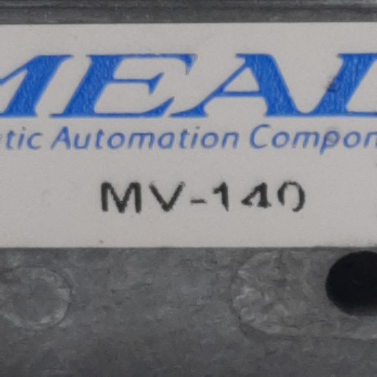 Used Mead MV-140 Switch Control Valve, 3/2-Way NC, 1/8in NPT Female, 0.11Cv, 120psi