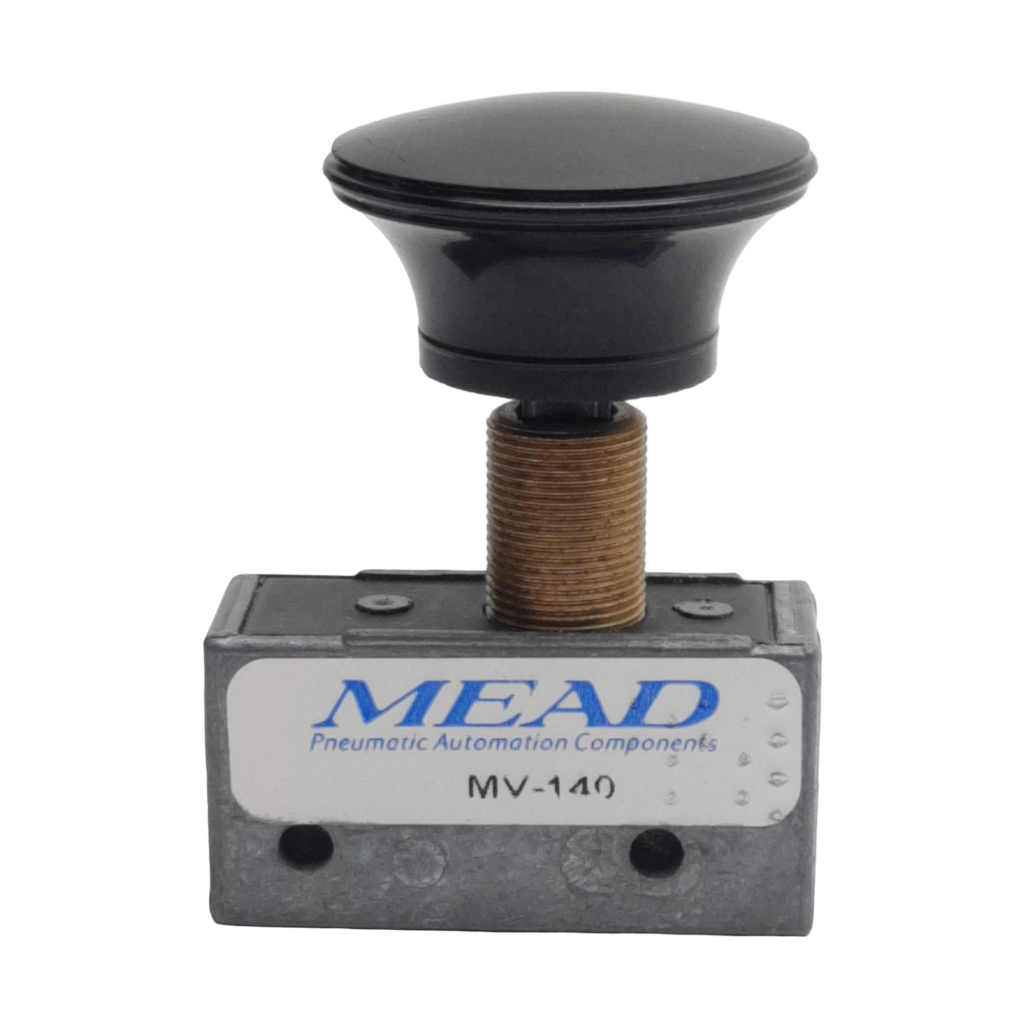 Used Mead MV-140 Switch Control Valve, 3/2-Way NC, 1/8in NPT Female, 0.11Cv, 120psi