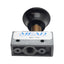 Used Mead MV-140 Switch Control Valve, 3/2-Way NC, 1/8in NPT Female, 0.11Cv, 120psi