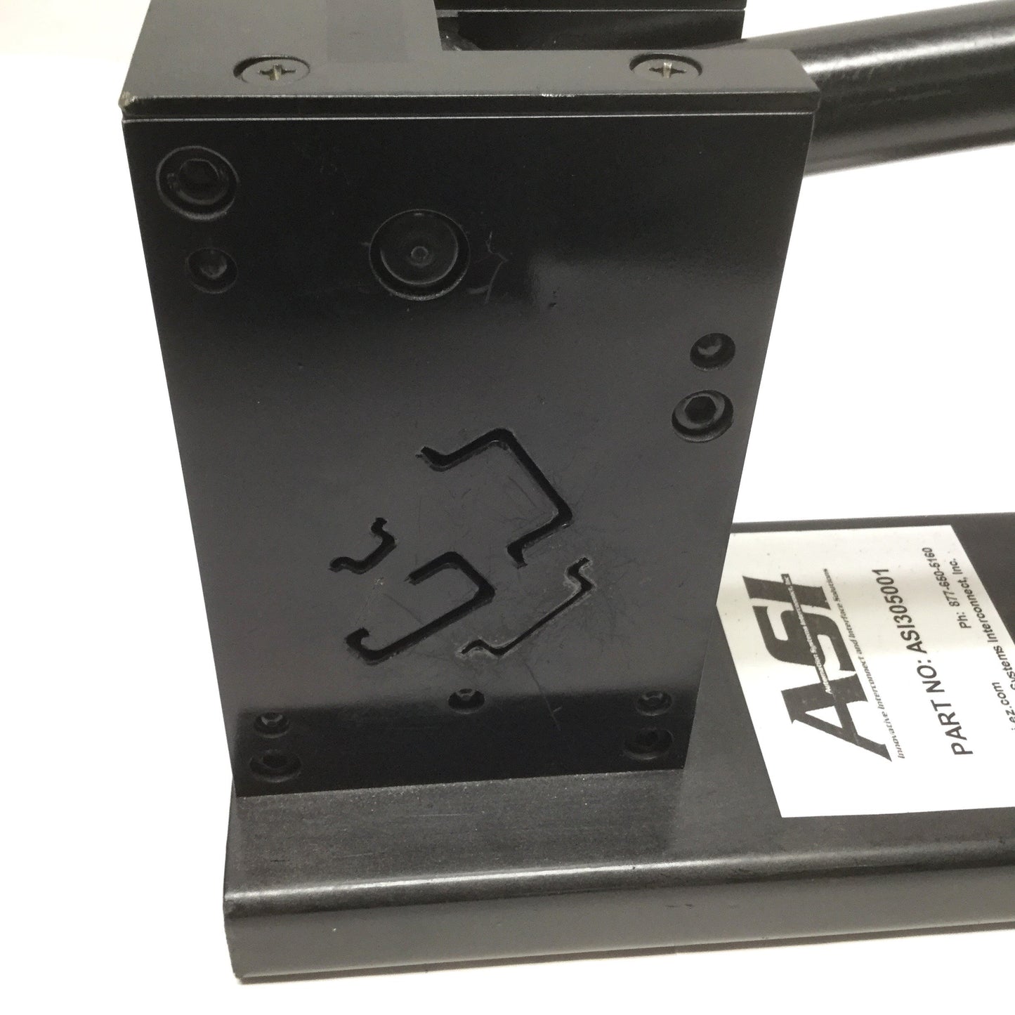 Used ASI 305001 Manual Benchtop Cutting Tool for Steel DIN Rail, TS35 / TS32 / Mini