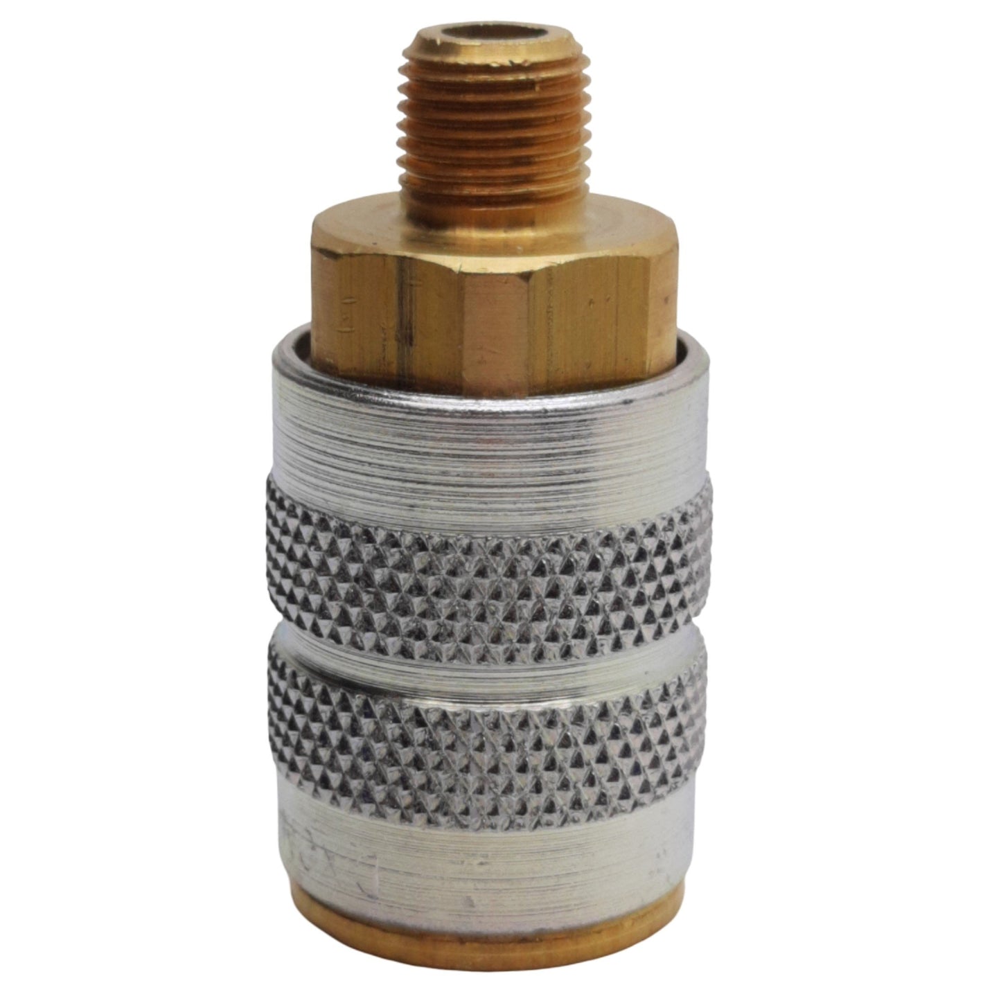 Used Lot of 6 Dixon 2FM1-B Male Threaded Coupler 1/8"-27NPTF Thread, 1/4" Body Size