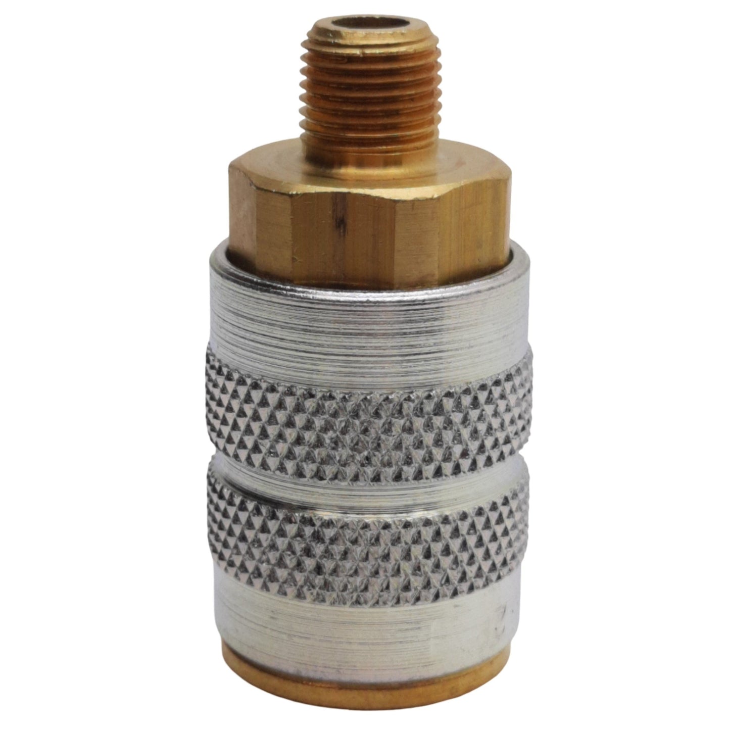 Used Lot of 6 Dixon 2FM1-B Male Threaded Coupler 1/8"-27NPTF Thread, 1/4" Body Size
