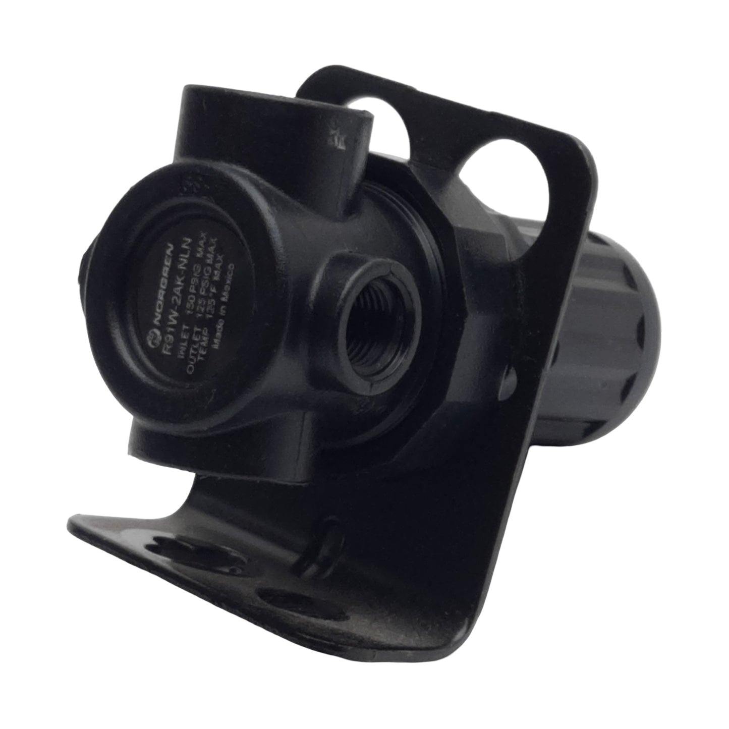 Used Norgren R91W-2AK-NLN Water Regulator, 1/4in NPT, 150psig In, 125psig Out, 23scfm
