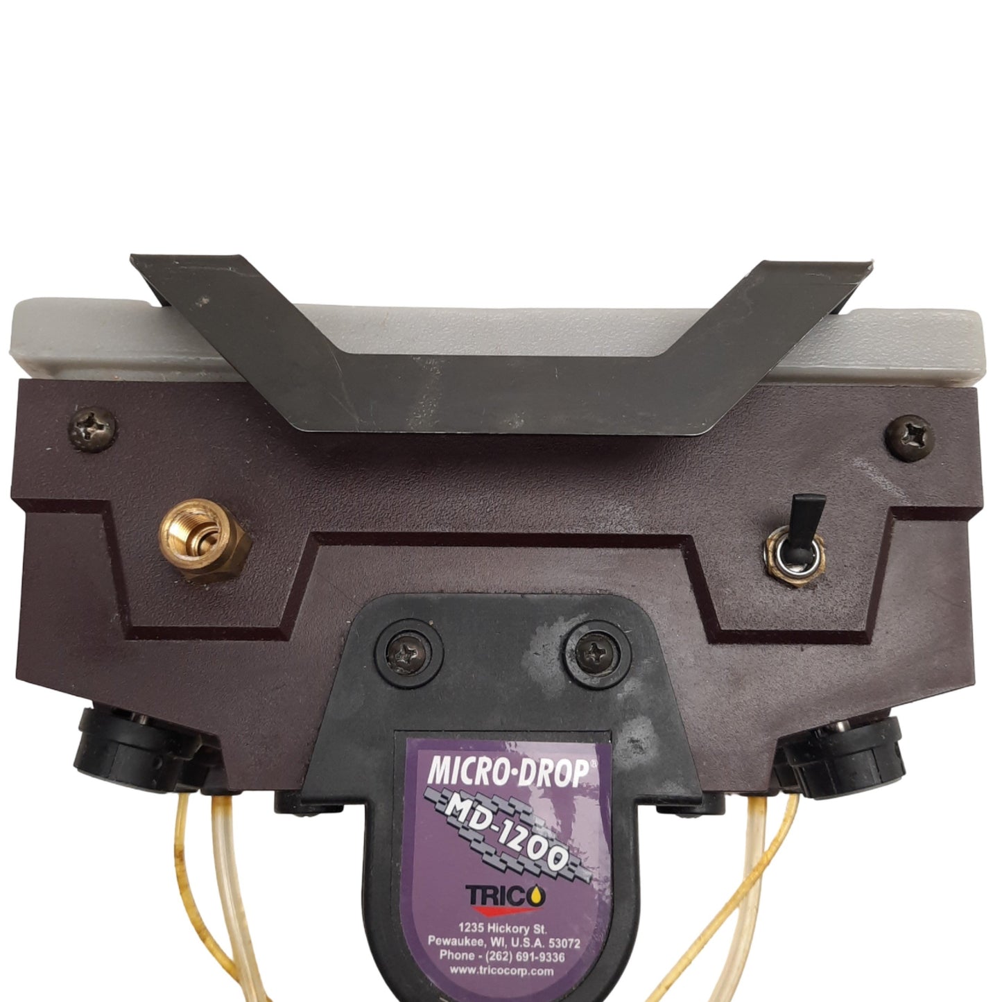 Used Trico MD-1200 Micro Drop 20-200SUS, 60-125PSI, 1/4NPT Inlet, 120V, 18" Loc-Line