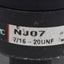 Used SMC NJ07 Floating Joint Alignment Coupler 7/16-20UNF, 150psi Max, 2600lbs Thrust