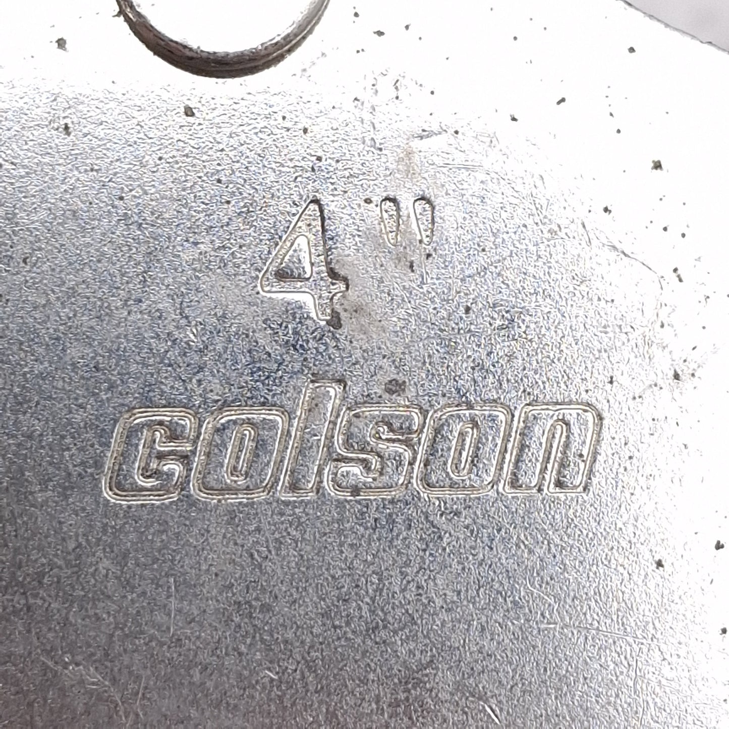 Used Lot of 2 Colson 2.04256.95 BRK5 Top Plate Swivel Caster, ø4in Wheel, 350lbs Load