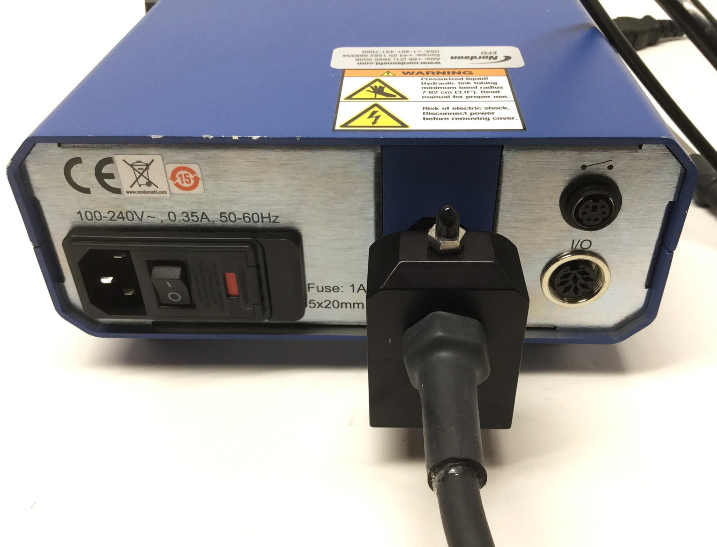 Used Nordson EFD Ultra 2800-10 Electric Positive Displacement Fluid Dispenser, 10cc