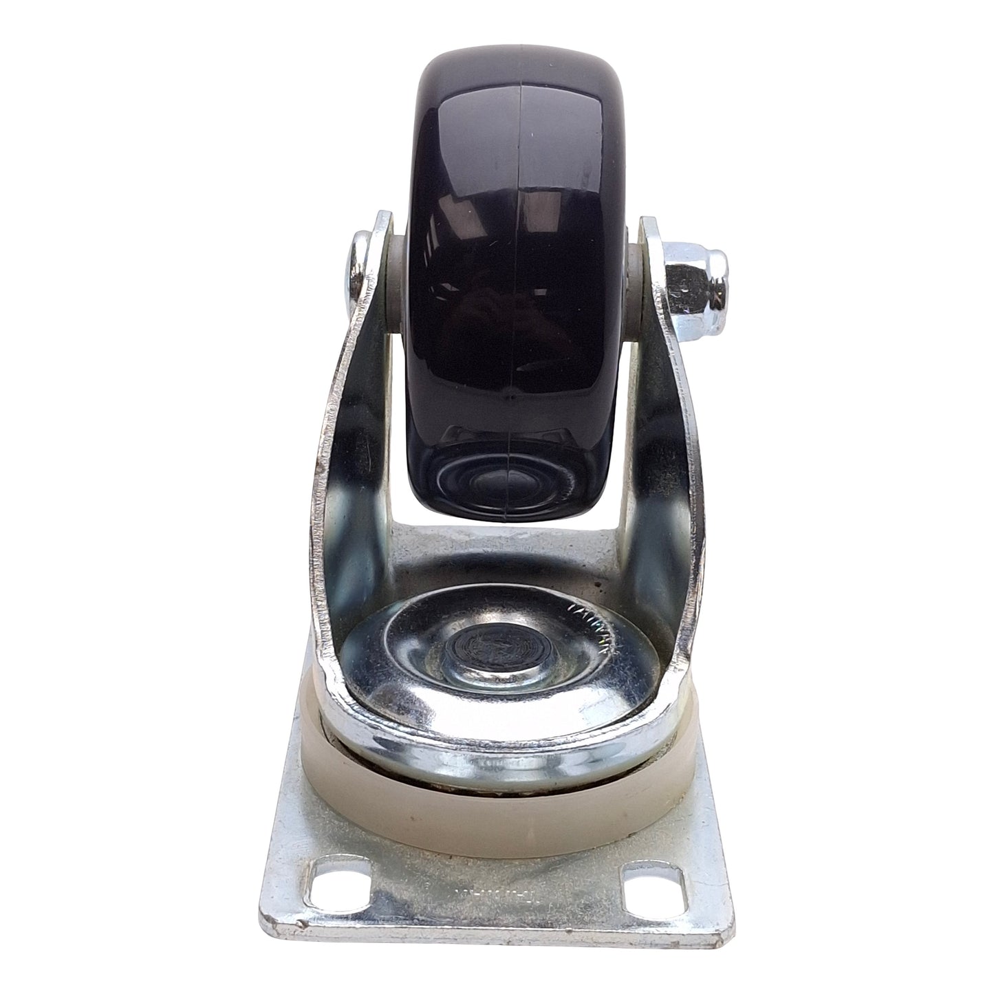 New – Open box Lot of 4 Top Plate Swivel Caster ø3" Wheel, 4-1/4" Height, 3-3/4" x 2-5/8" Plate