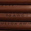 New – Open box Spool Of Brown Insulated Copper Hook-Up Wire, 10AWG, 19-Strand, 600V, 300ft