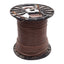 New – Open box Spool Of Brown Insulated Copper Hook-Up Wire, 10AWG, 19-Strand, 600V, 300ft