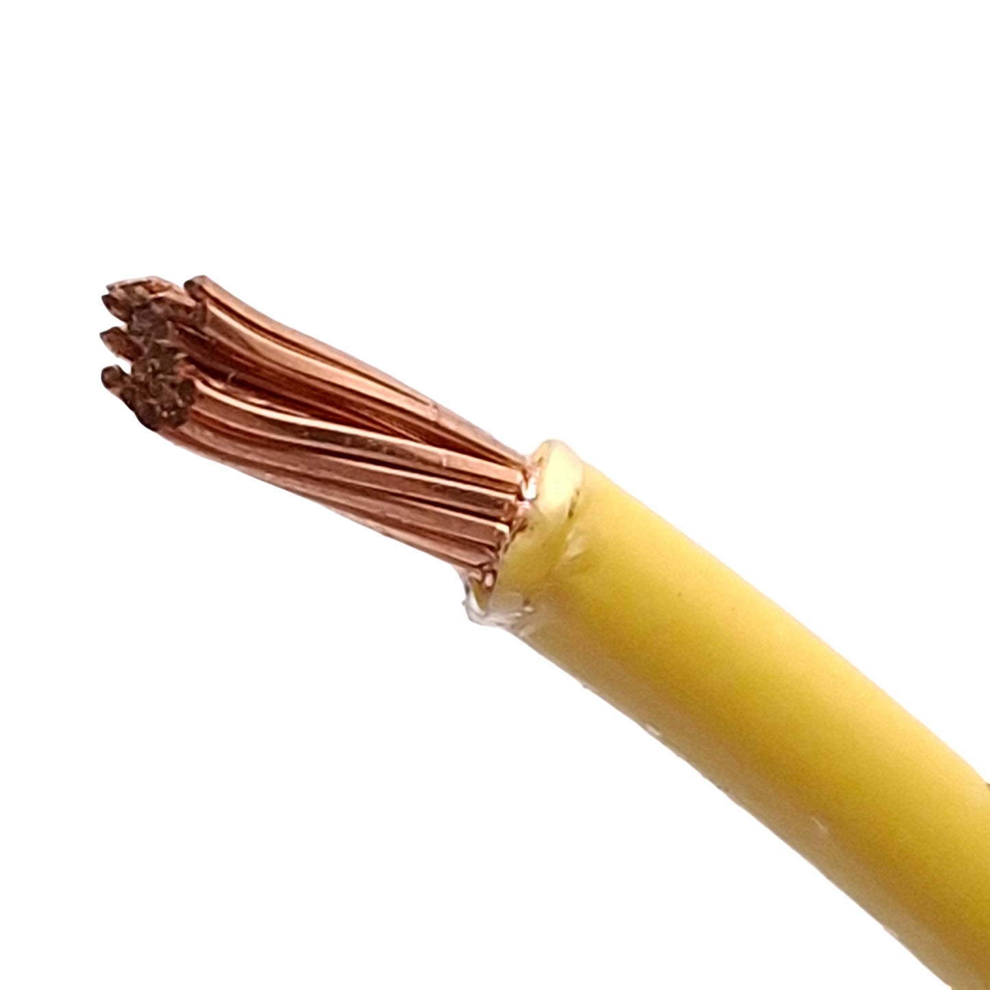 New – Open box Cerrowire Yellow Thermoplastic-Insulated Stranded Copper Wire 10AWG 600V 300ft