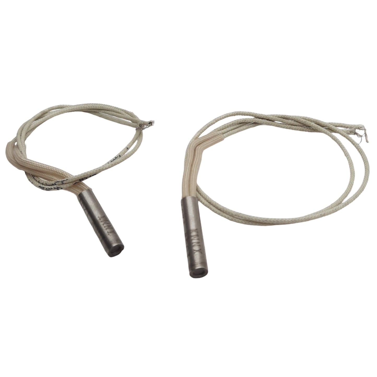 Used Lot of 2 Tutco CH13644 Cartridge Heater 120V, 100W, ø1/4 x 1", 12" Leads