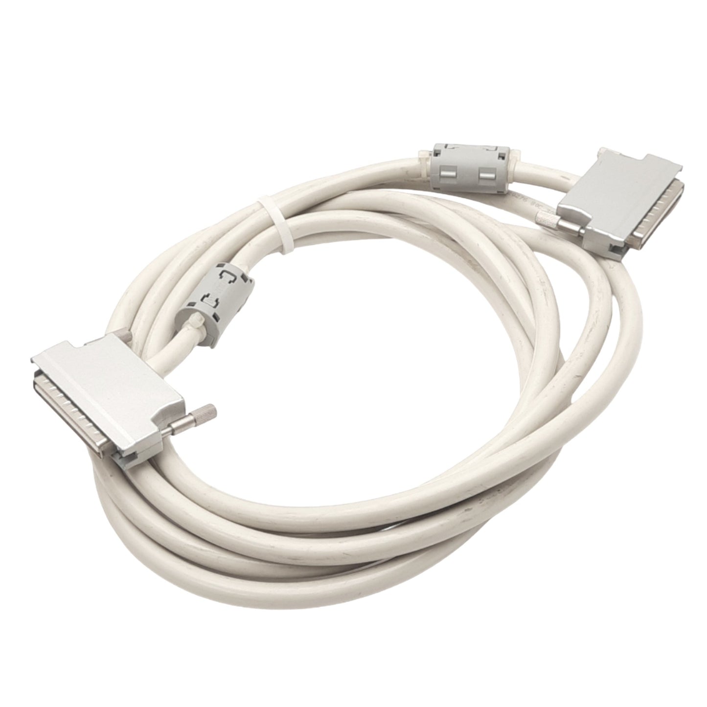 Used OKI Electric SCSI Connector Cable, 68-Pin SCSI Male to Male, 3m Length