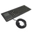 Used Cherry G84-5500LUMEU-2 XS Touchpad QWERTY Keyboard, Wired USB-B 2.5m Cable