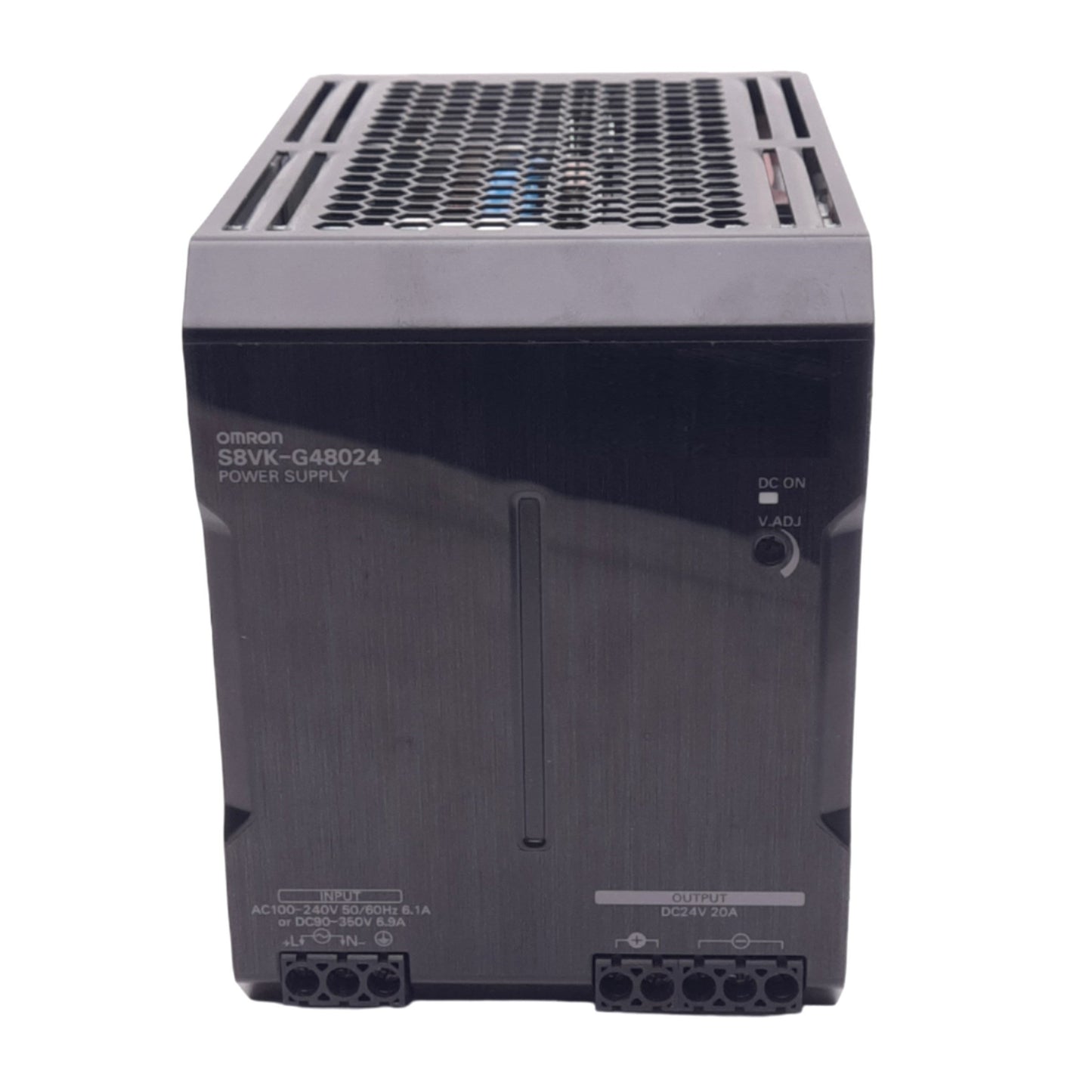 Used Omron S8VK-G48024 Switching Power Supply, 100-240VAC In, 24VDC 20A Out, 480W