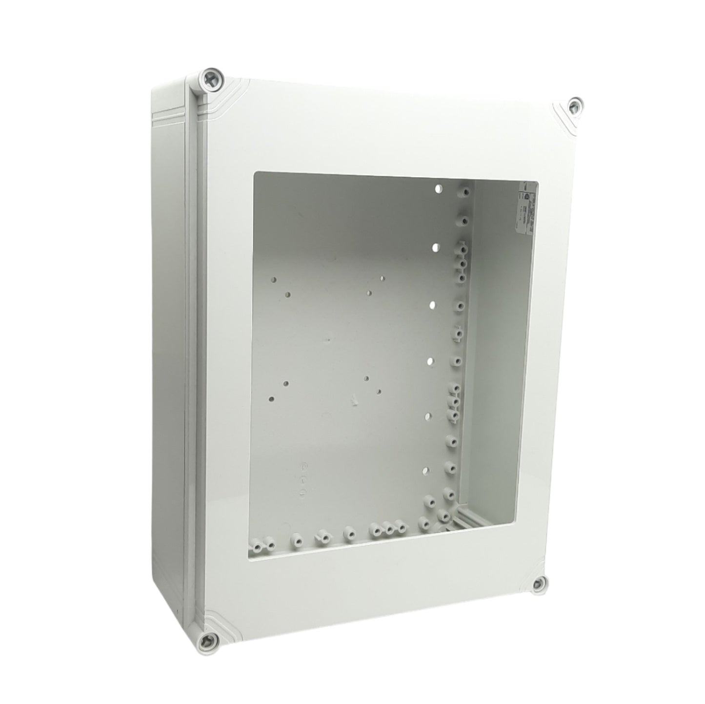 Used Nvent Hoffman Q40301PCI Enclosure/Terminal Box Polycarbonate 400x300x130 *Holes*