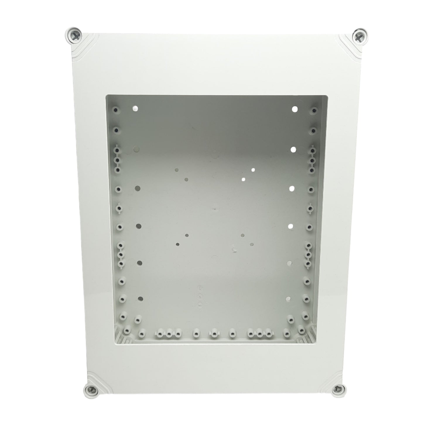 Used Nvent Hoffman Q40301PCI Enclosure/Terminal Box Polycarbonate 400x300x130 *Holes*