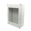 Used Nvent Hoffman Q40301PCI Enclosure/Terminal Box Polycarbonate 400x300x130 *Holes*