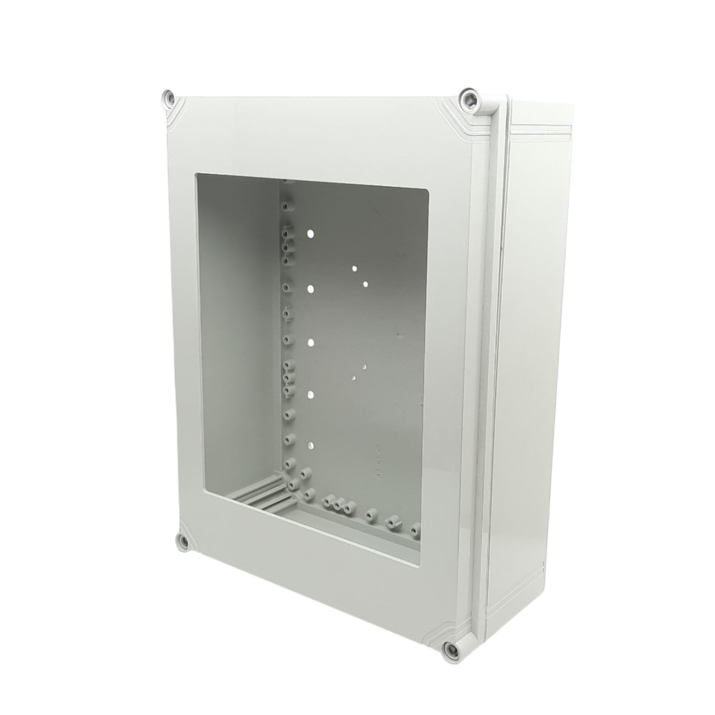 Used Nvent Hoffman Q40301PCI Enclosure/Terminal Box Polycarbonate 400x300x130 *Holes*