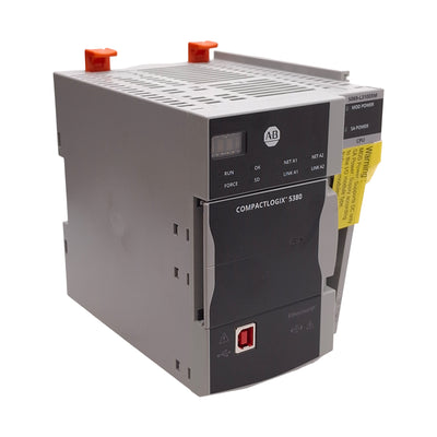 Used Allen Bradley 5069-L310ERM CompactLogix 5380 Controller 1MB 8-I/O 4-Axis 24-Node