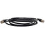 Used Lot of 2 BNC Cable 10ft Cable Length, 50 Ohms Impedance, Bayonet Lock