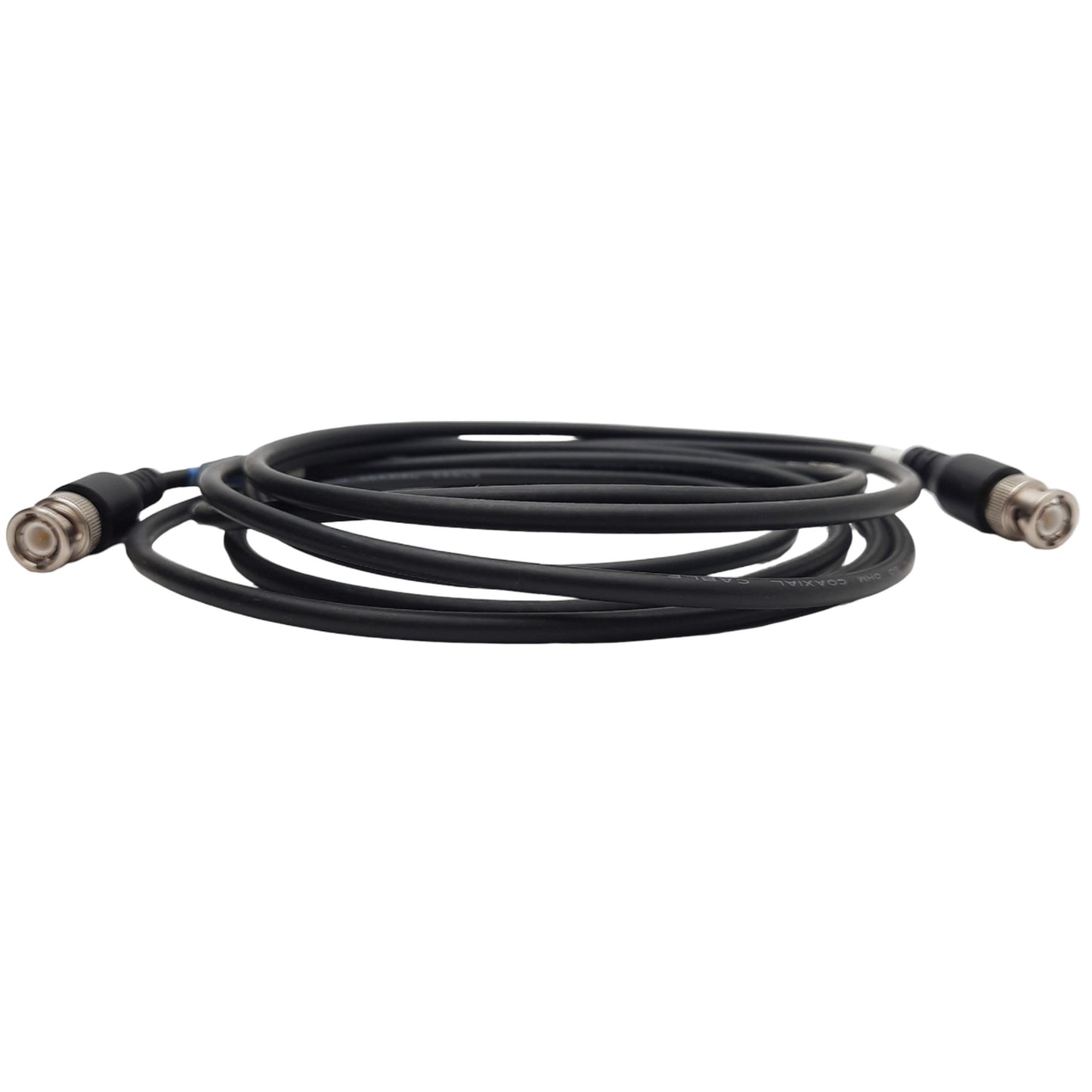 Used Lot of 2 BNC Cable 10ft Cable Length, 50 Ohms Impedance, Bayonet Lock