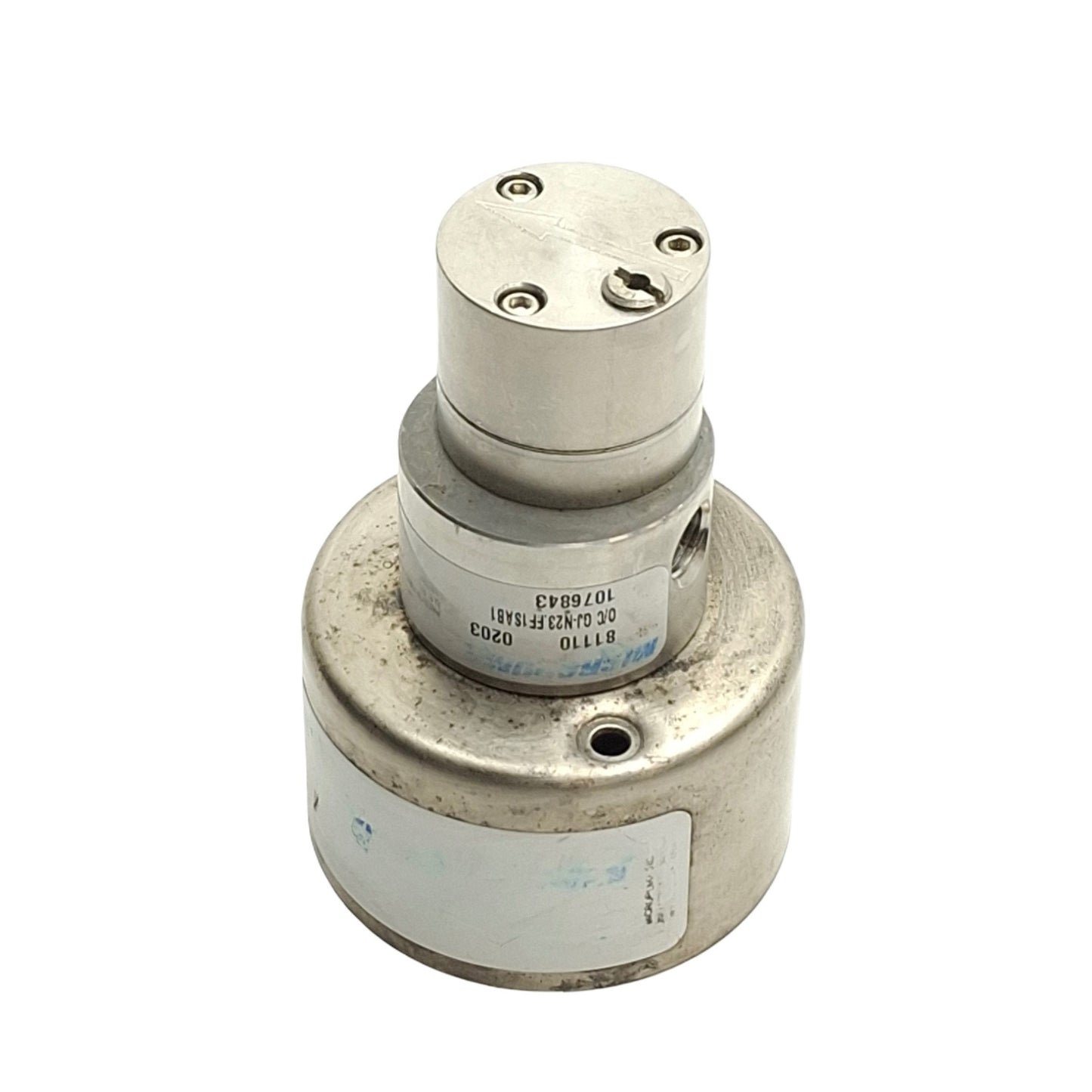 Used MicroPump 81110 Magnetic Drive Gear Pump Head, GJ Series, 5500 RPM, 1/8" NPT