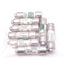 Used Lot of 8 Eaton Bussmann FNQ-R-3 CC-TRON Time Delay Fuses, 3A, 600VAC, Class CC